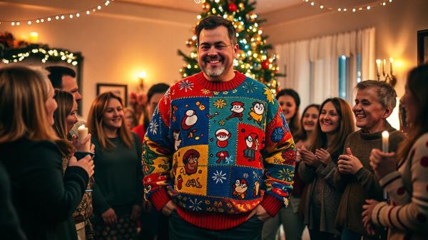 10 reasons an ugly Christmas sweater for men sparks conversation
