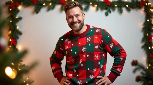 Why your men ugly christmas sweater may be a conversation starter